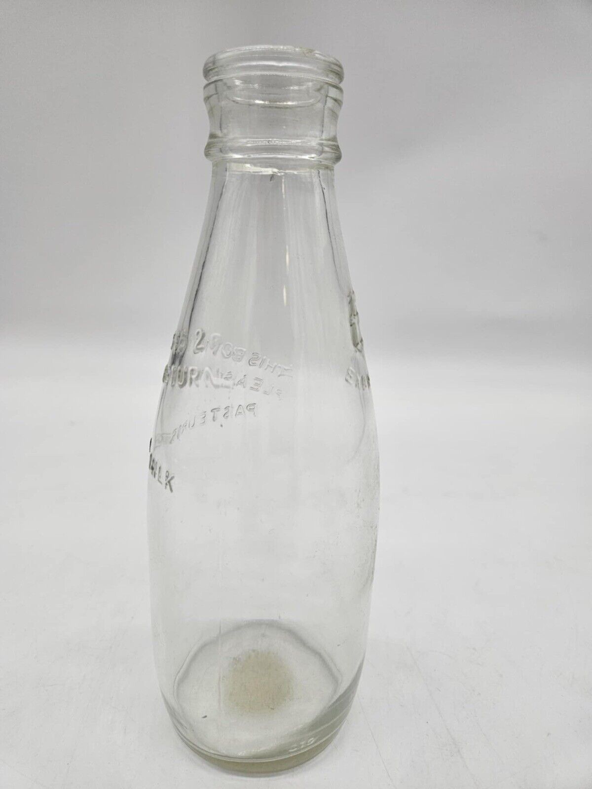Old Vintage Milk Bottle ~ Express Dairies  CIRCA 1960s