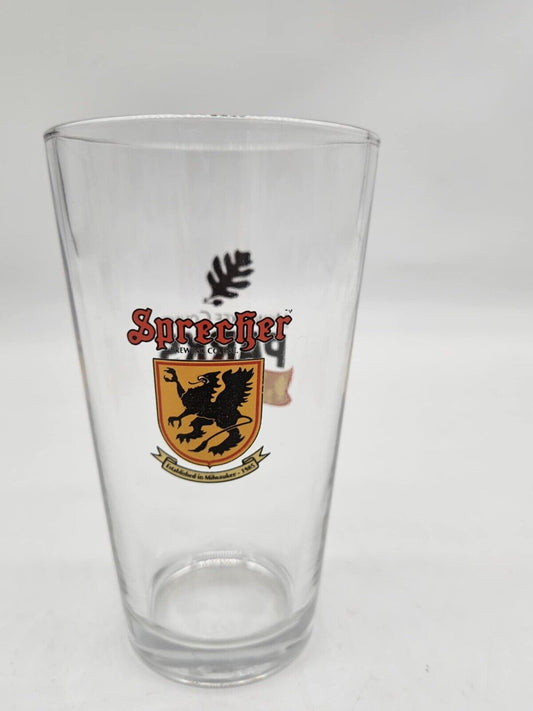Sprecher Pint Beer Glass Milwaukee County Parks Travelling Beer Garden 2015