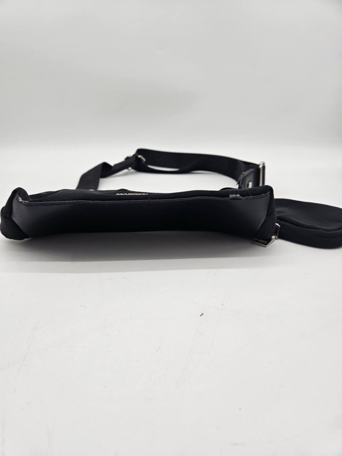 Madden NYC Women's Chain Pocket Fanny Pack, Black