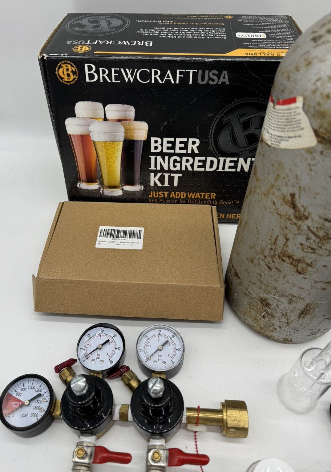Homebrewing Kit - Used Once