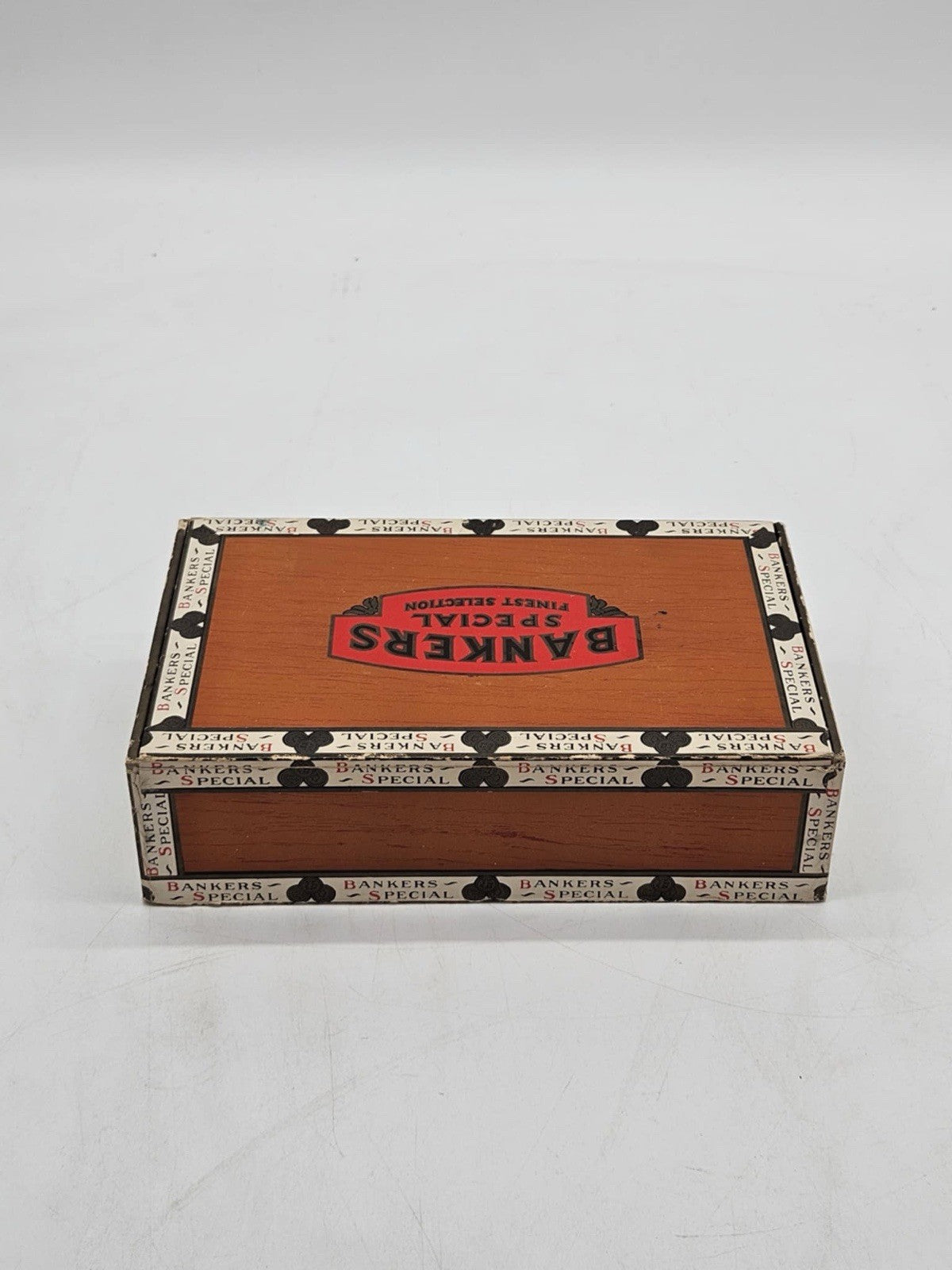Vintage 1910s Bankers Special Cigar Box