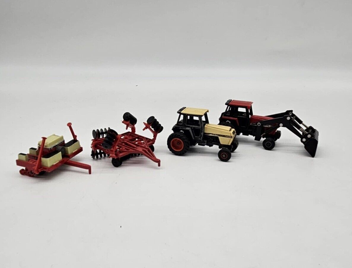 Vintage CASE International & New Holland  Model Toy Farming Equipment
