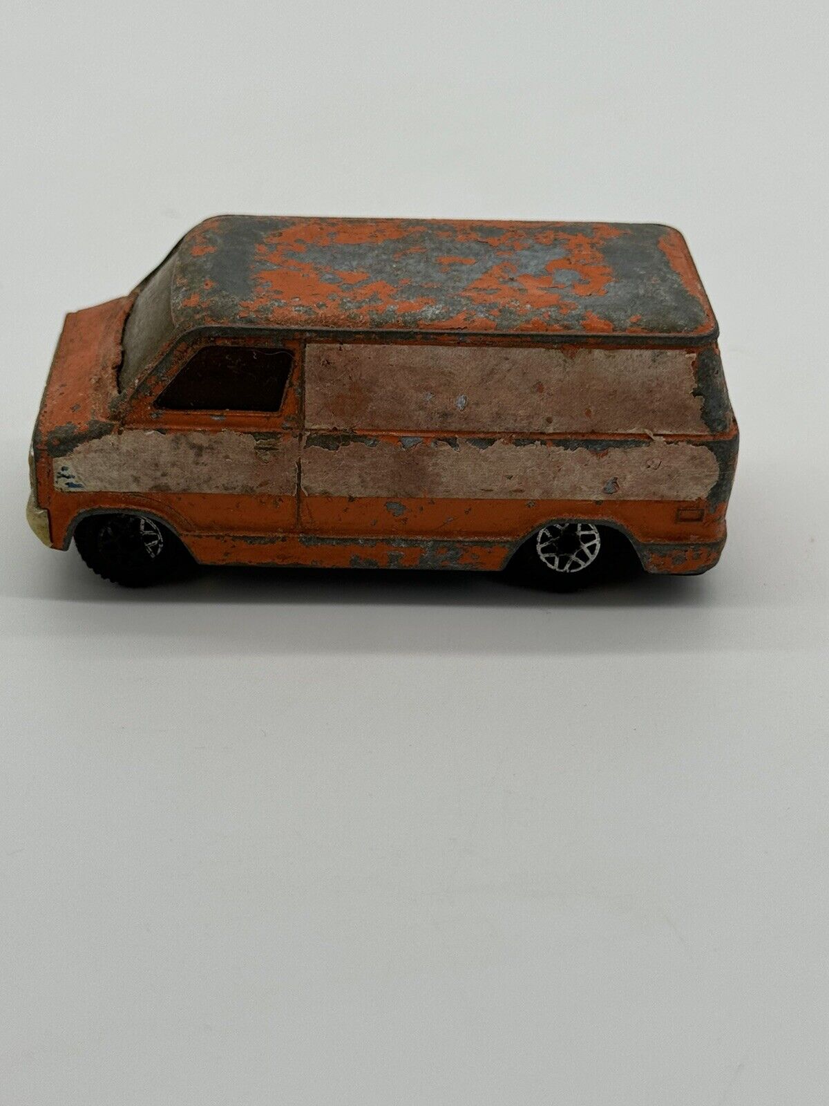 Vintage Playart 1980s Chevrolet Custom G-Series Van Black 1:64 Scale