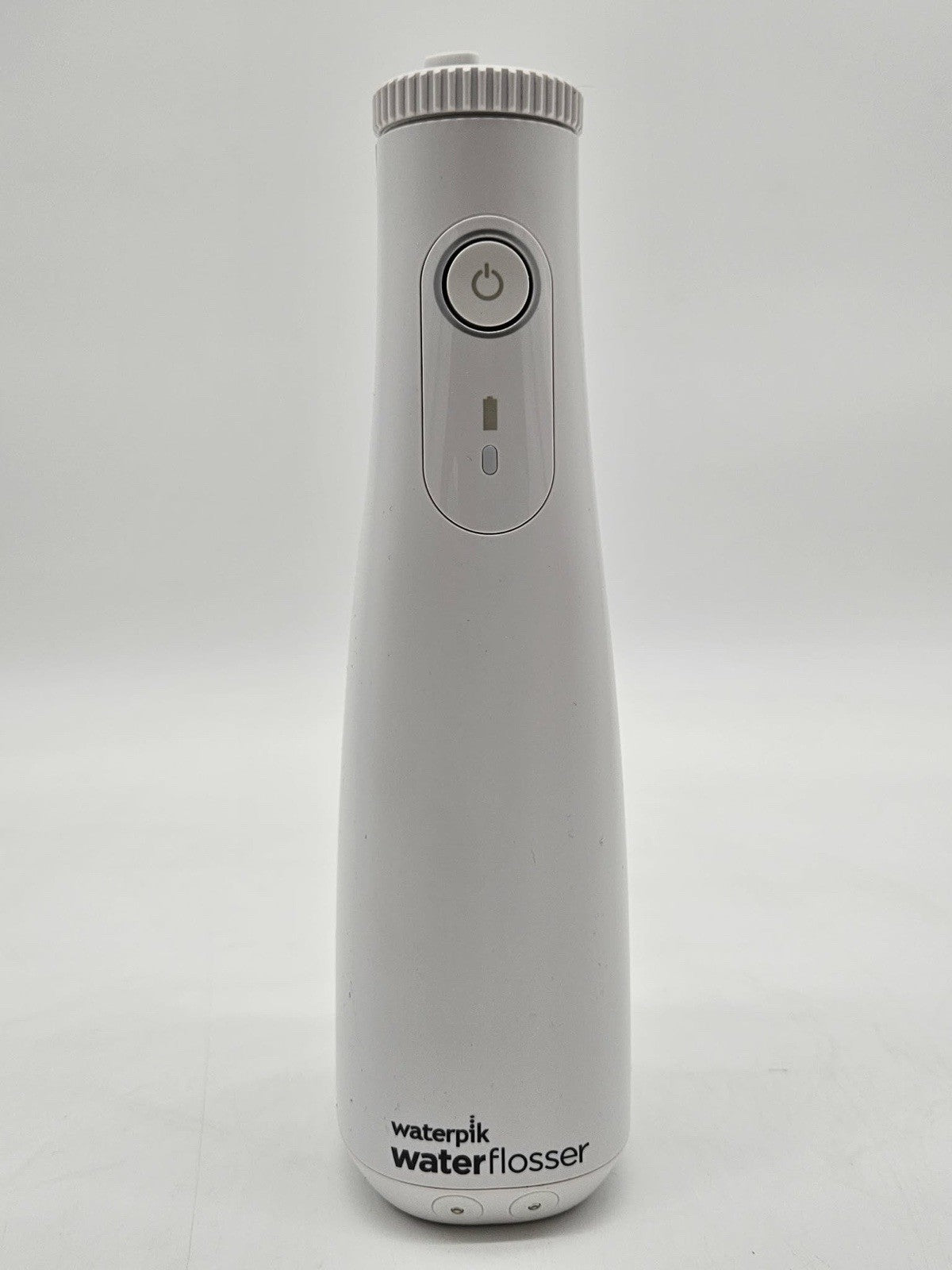 Waterpik Cordless Water Flosser White w Tips Charger Travel Bag Preowned