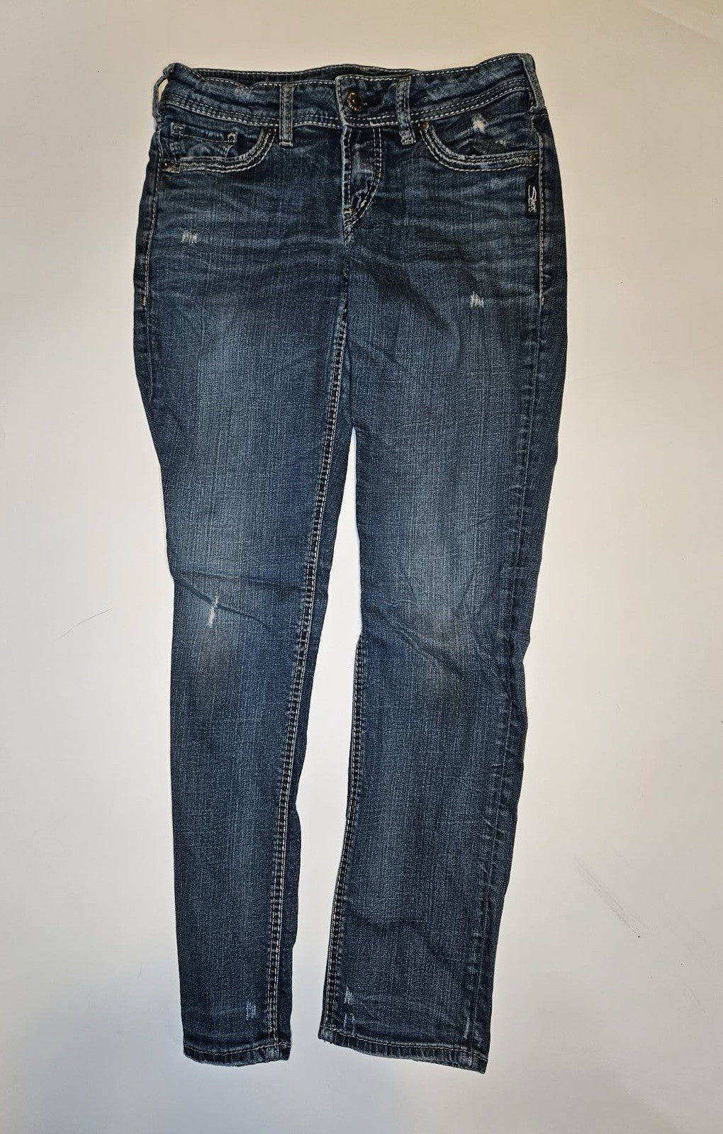 Silver Jeans Suki Ankle Slim Jeans Womens 29x27