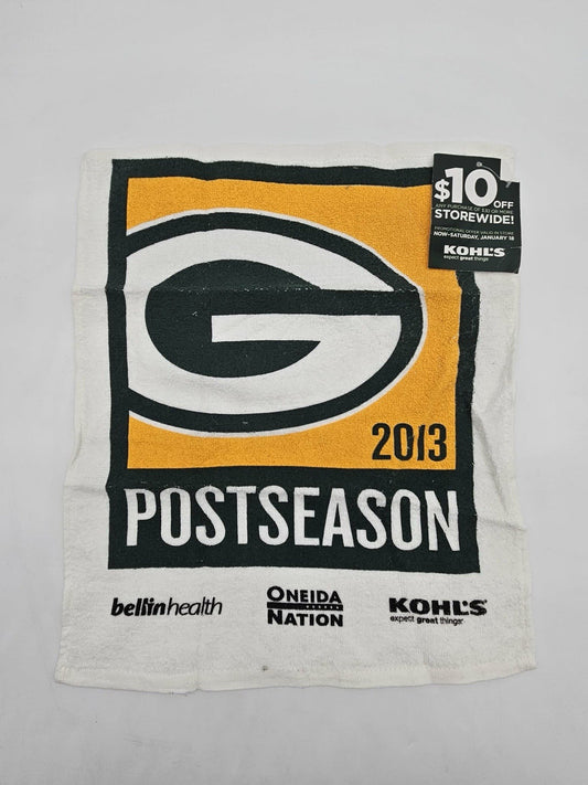Green Bay Packers 2013 Post Season Kohls Promotional Game Day Towel NWT