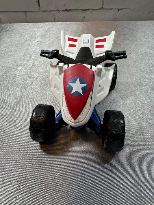 Marvel Captain America Cruisers Trail Trooper Zoom N Go ATV Pop-Out Weapon 003
