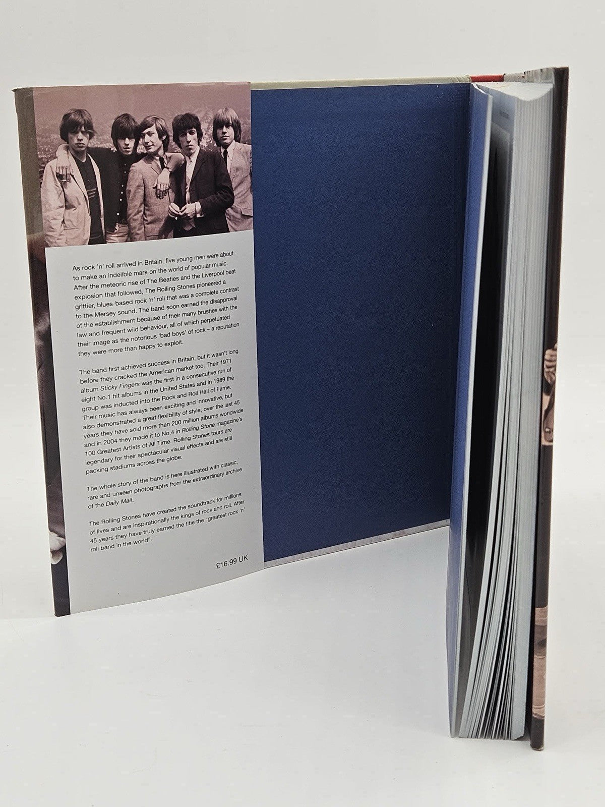 The Rolling Stones: The Illustrated Biography by Jane Benn 2009 Hardcover