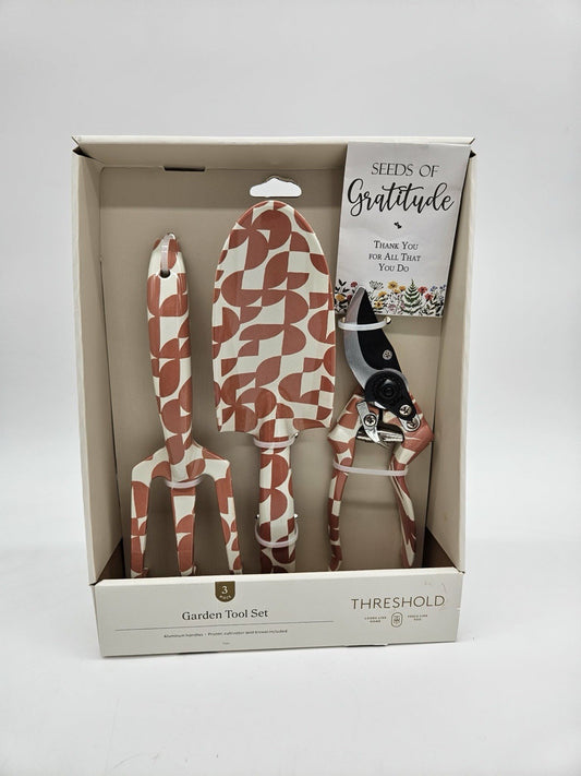 Threshold Garden Tool Set~Pruning Shears, Gardening Trowel & Cultivator