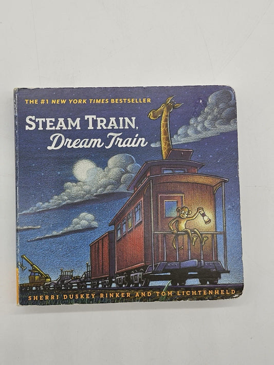 Steam Train Dream Train (Board Book) - by Sherri Duskey Rinker NEW 📖
