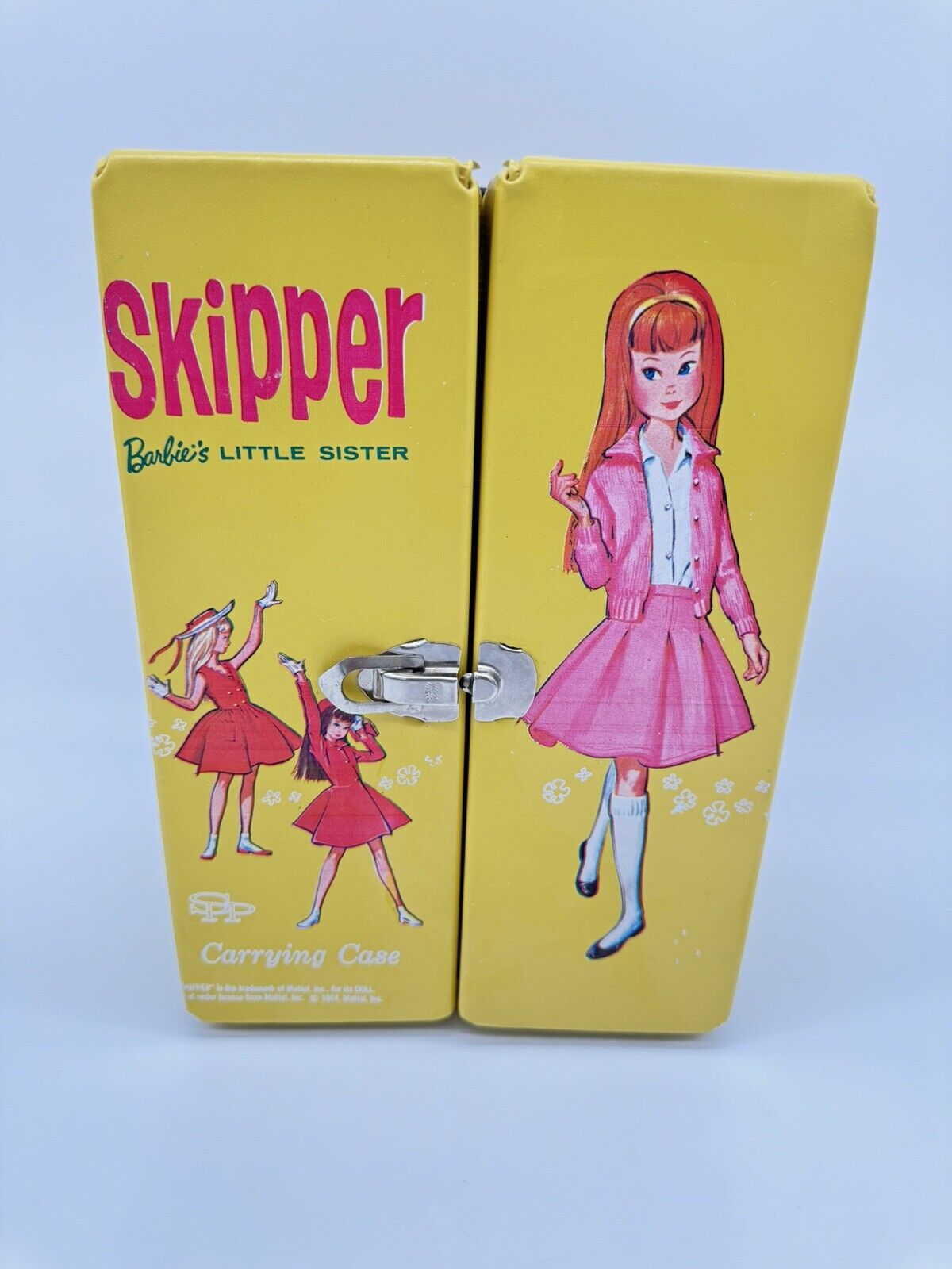 Vintage 1963 Skipper Barbie Doll Mattel with Carrying Case
