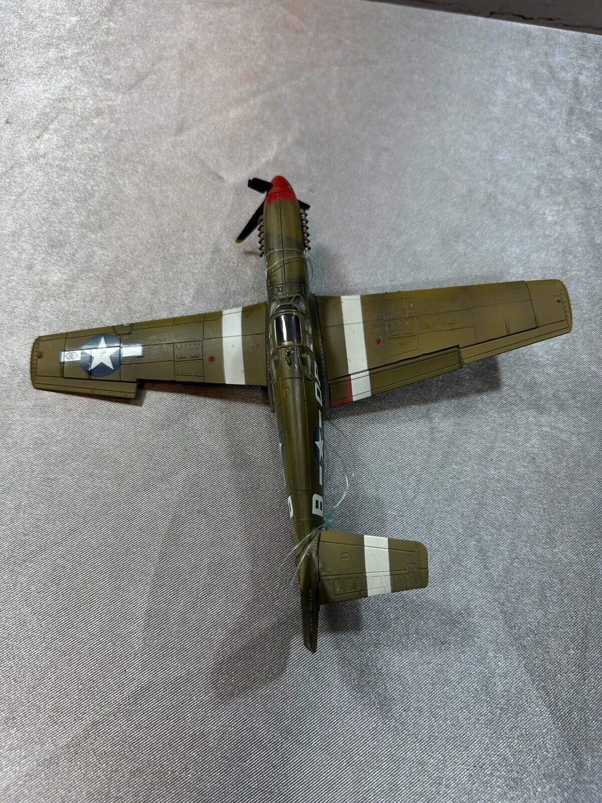 Hobby Master HA8515, P-51B Mustang "Steve Pisanos" 36798 4th FG 334th FOR PARTS