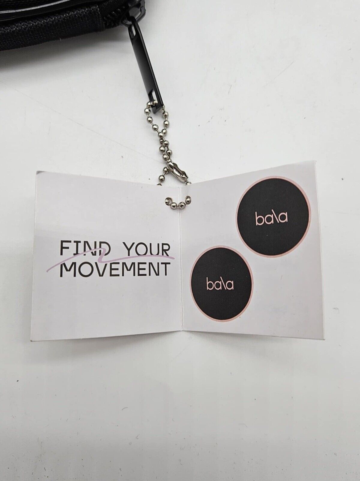 New Bala Pink & Black 7” Aerobic Exercise Workout Slider Discs W/ Mesh Bag