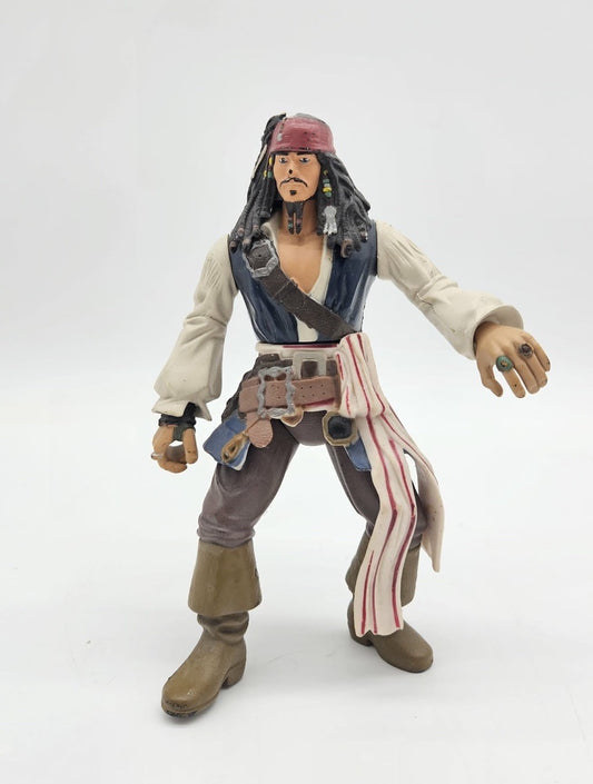Pirates Of The Caribbean Captain Jack Sparrow 7" Action Figure Zizzle Disney