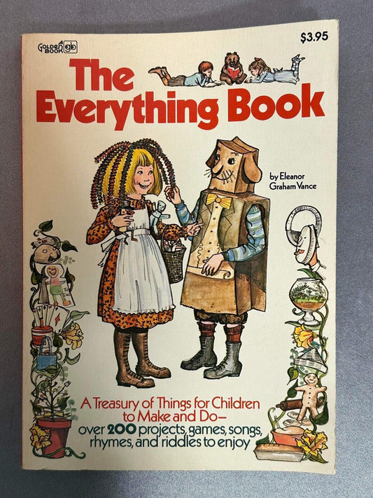 Vintage:  The Everything Book by Eleanor Vance (1974, Trade Paperback)