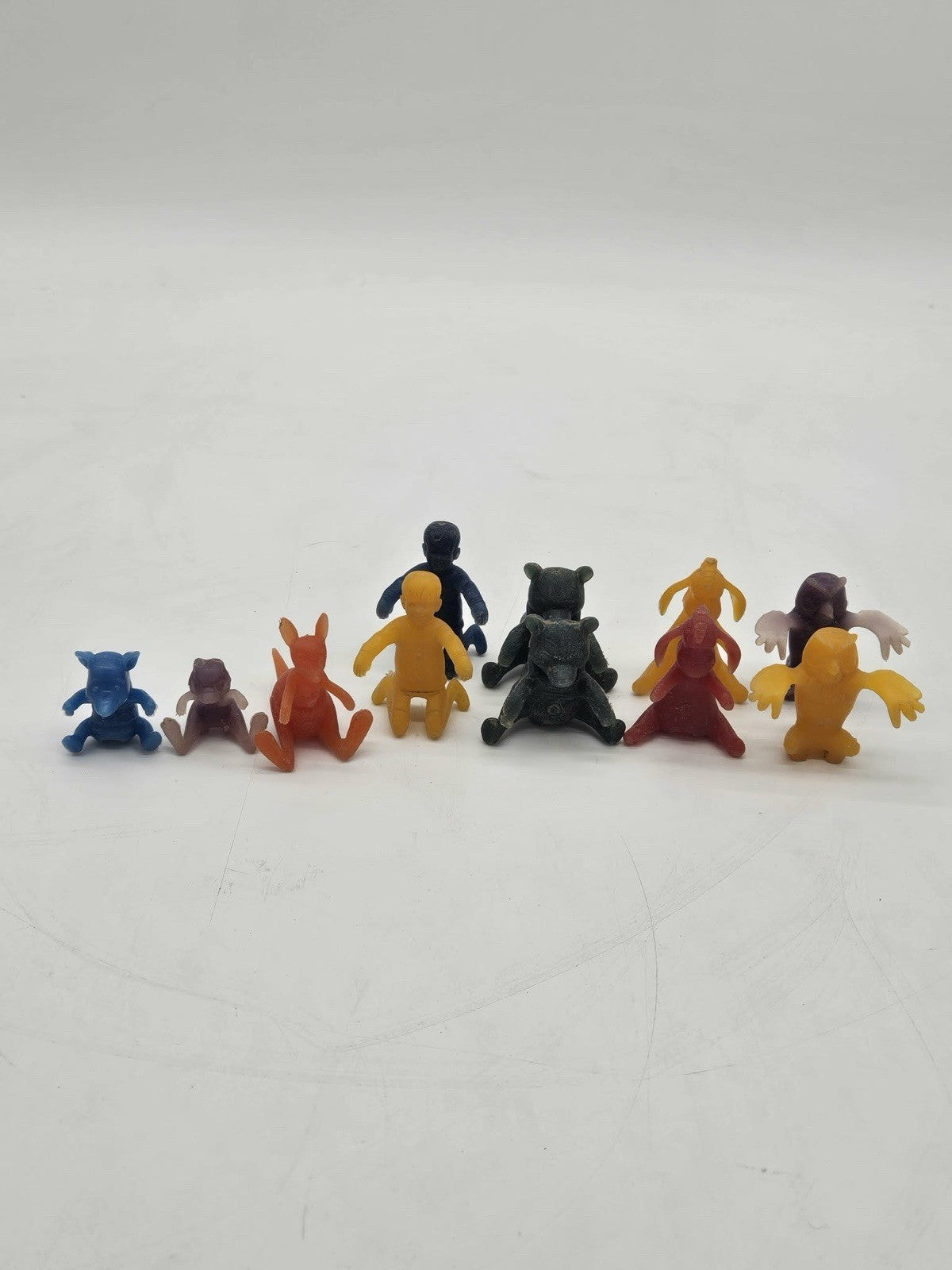 Vintage Lot of 11 Nabisco Winnie the Pooh Spoon Sitters Cereal Premiums