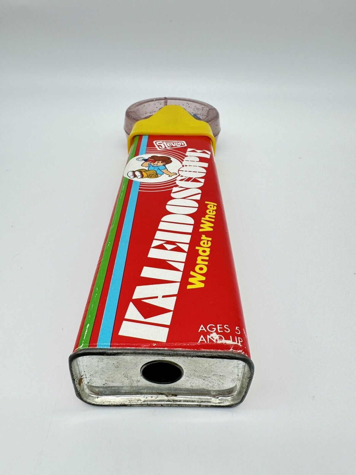 Kaleidoscope Wonder Wheel Vintage Space Toy 1975 Steven No. 130 USA