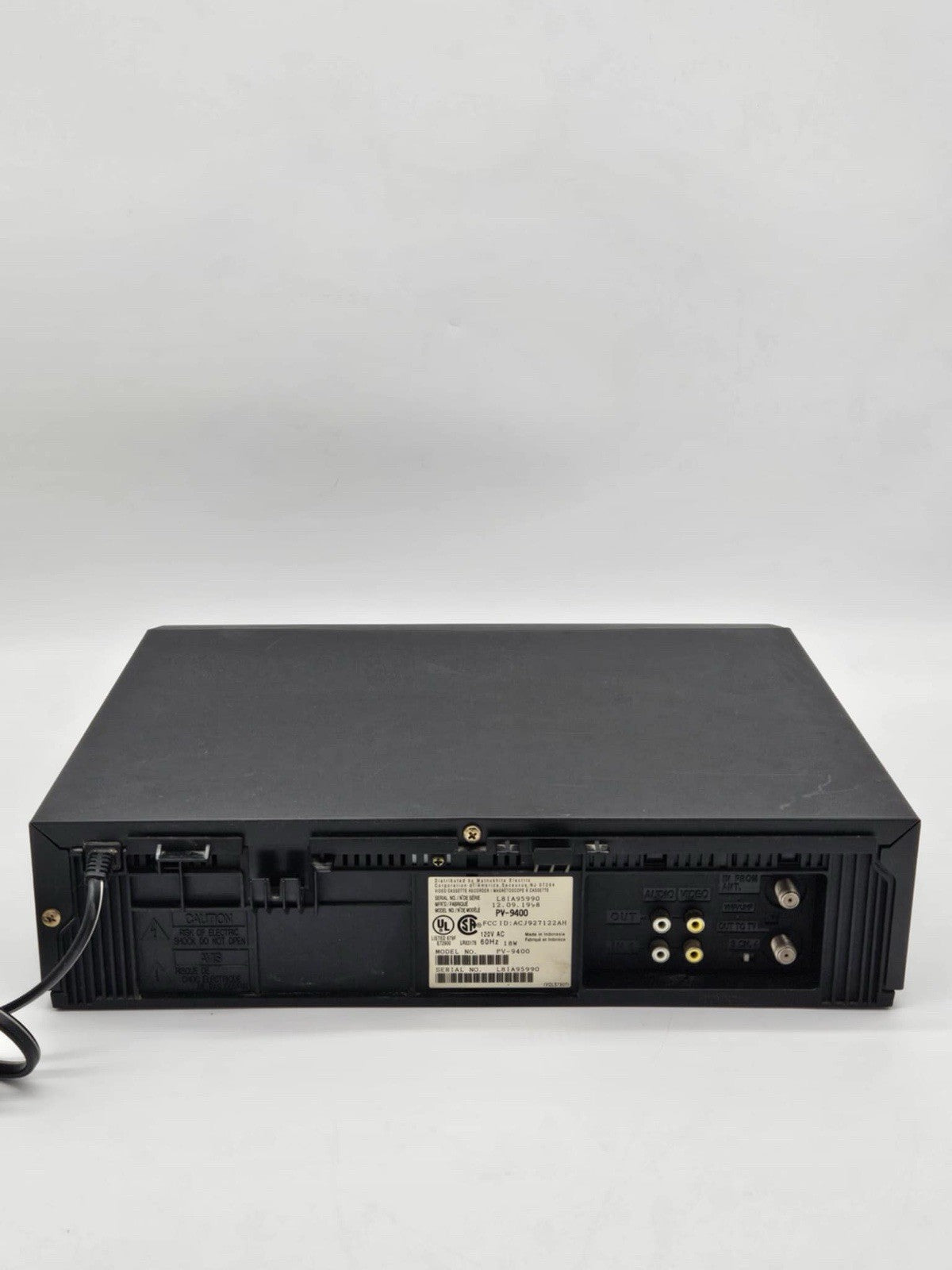 Panasonic Omnivision Blue Line VHS vcr Player Pvq-V200 VHS Tested & Working