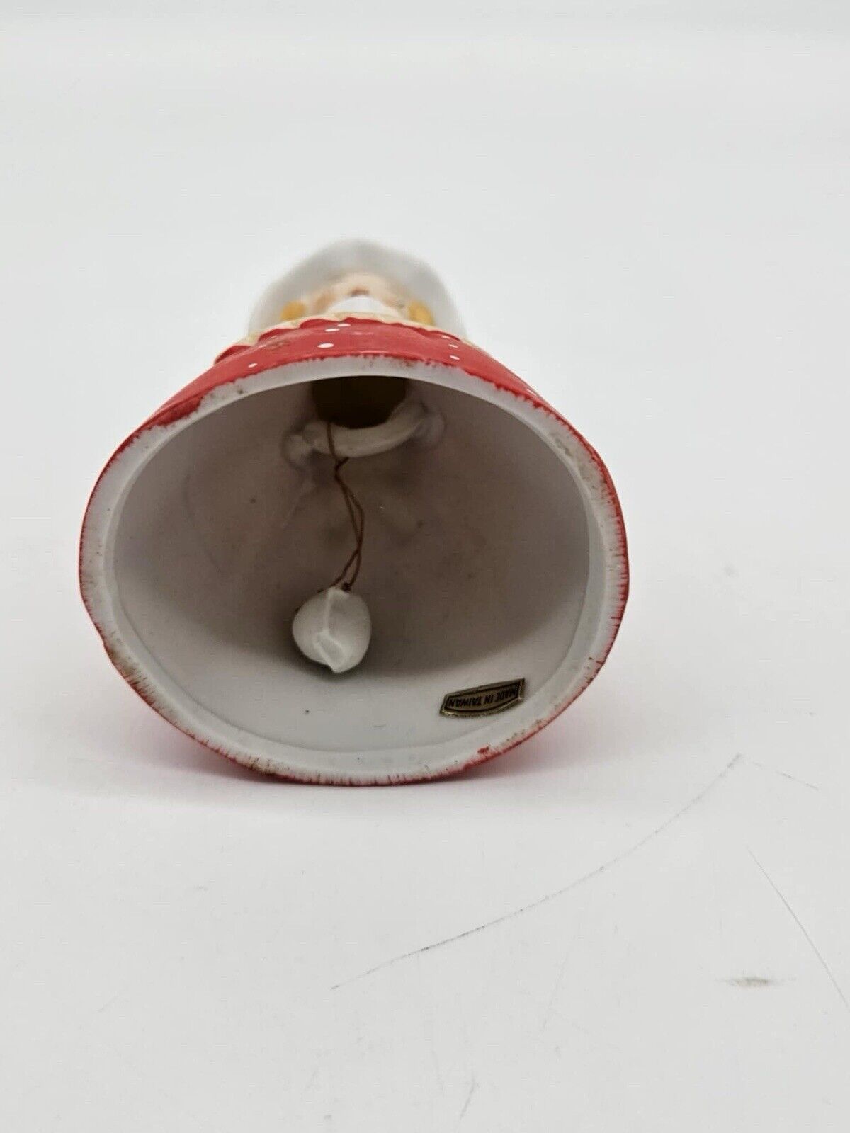 Vintage Ceramic Christmas Caroler Bell Girl Figurine