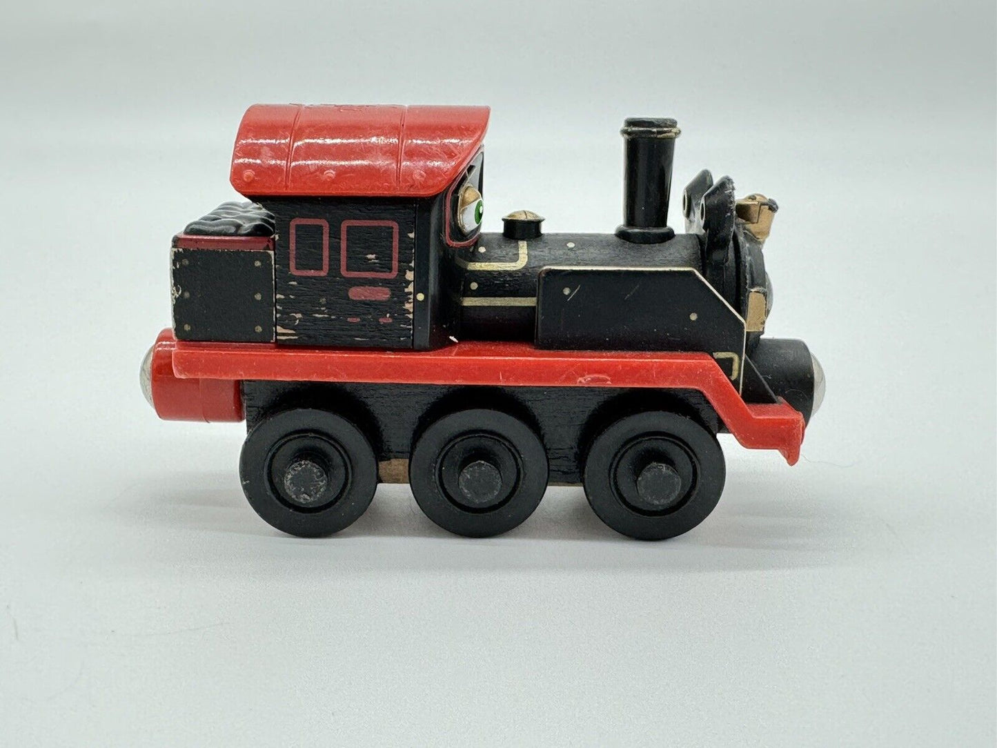 Learning Curve Chuggington Wooden Railway Train Steam Engine Old Puffer Pete