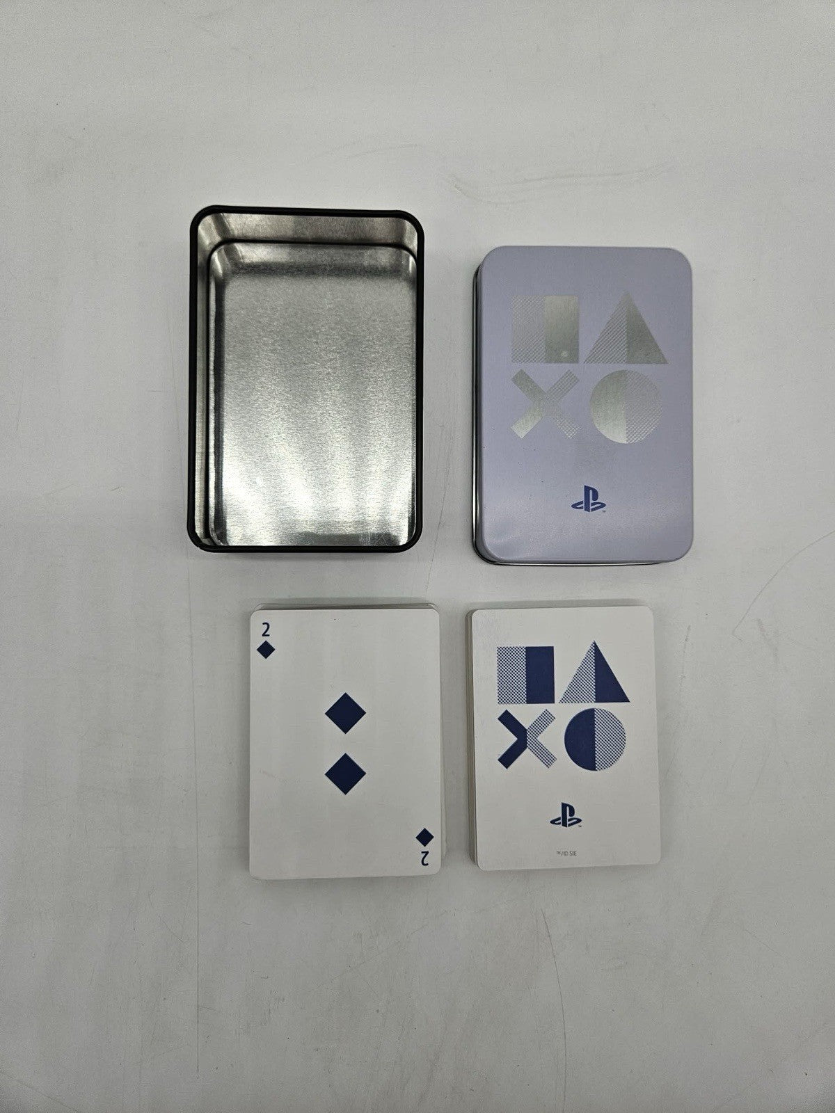 Paladone PlayStation PS5 Themed Playing Cards With Tin New w/o Box