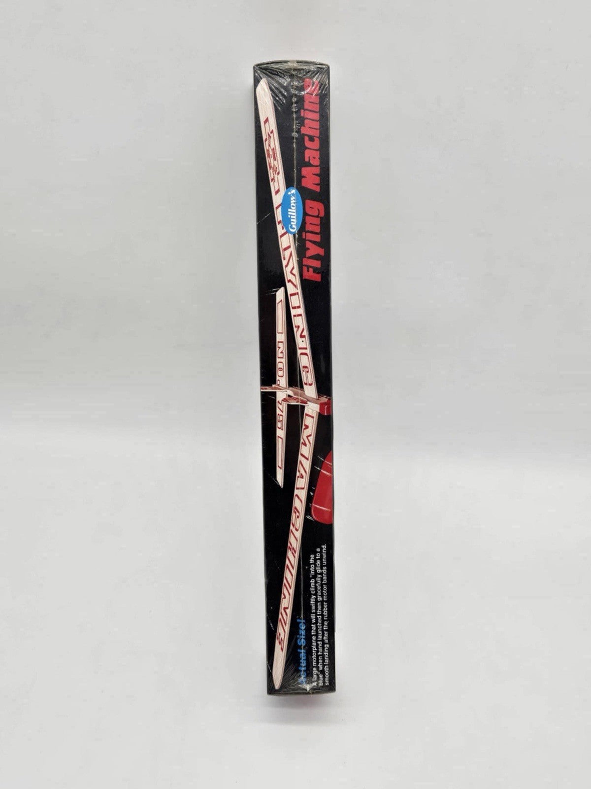 GUILLOW’S FLYING MACHINE RUBBER POWERED BALSA WOOD 27” WS Made in USA