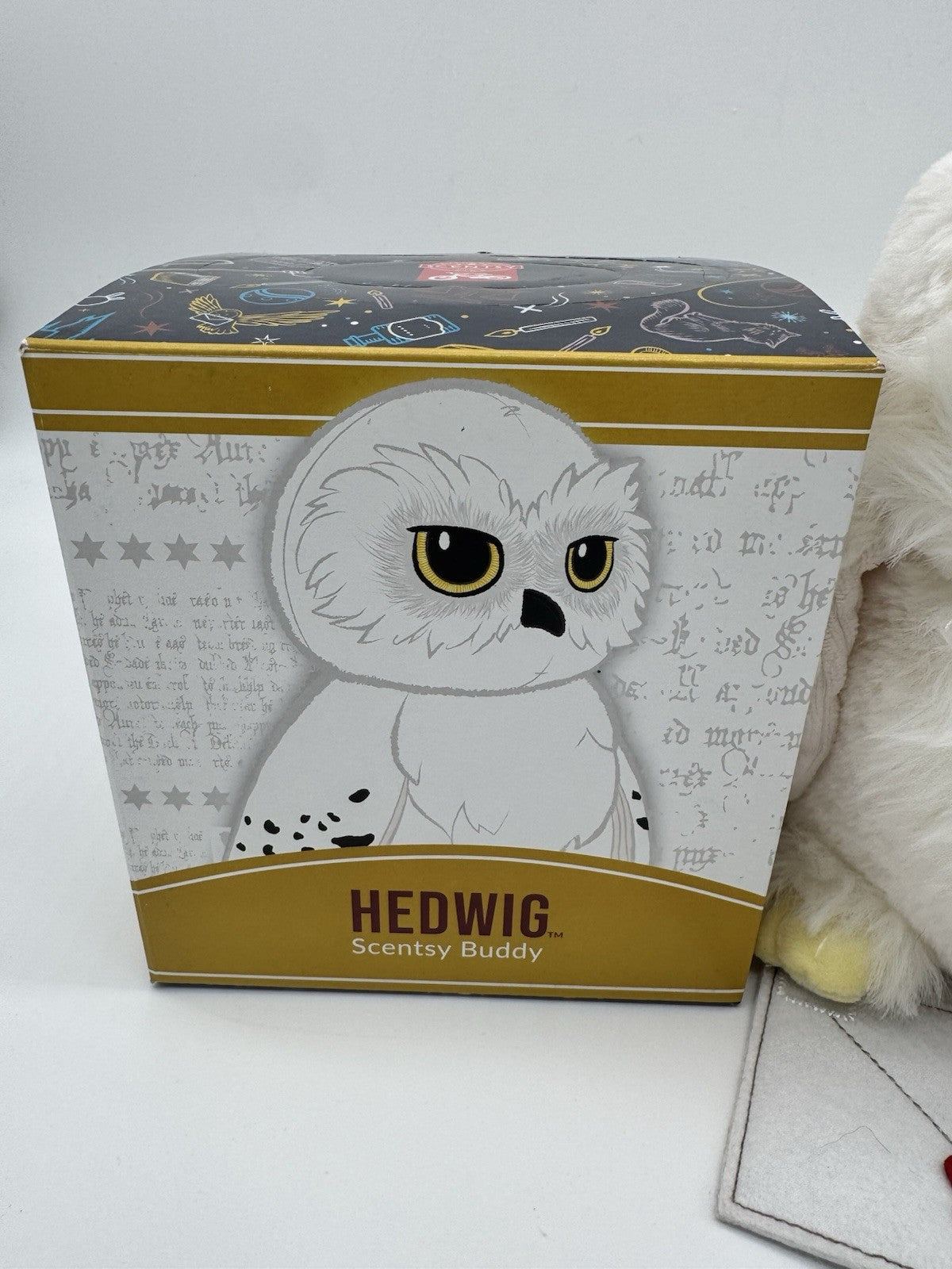 SCENTSY BUDDY HEDWIG W/ ENVELOPE COLLECTABLE HARRY POTTER ~ DISCONTINUED