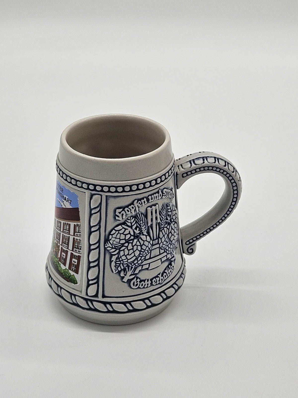 Vintage German Beer Stein Kloster Speinshart Bavaria Stoneware Mug