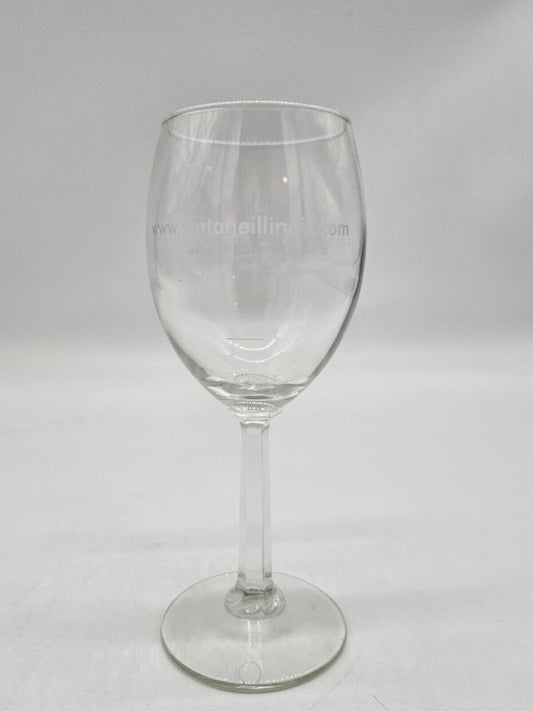 Vintage Illinois Starved Rock Wine Glass