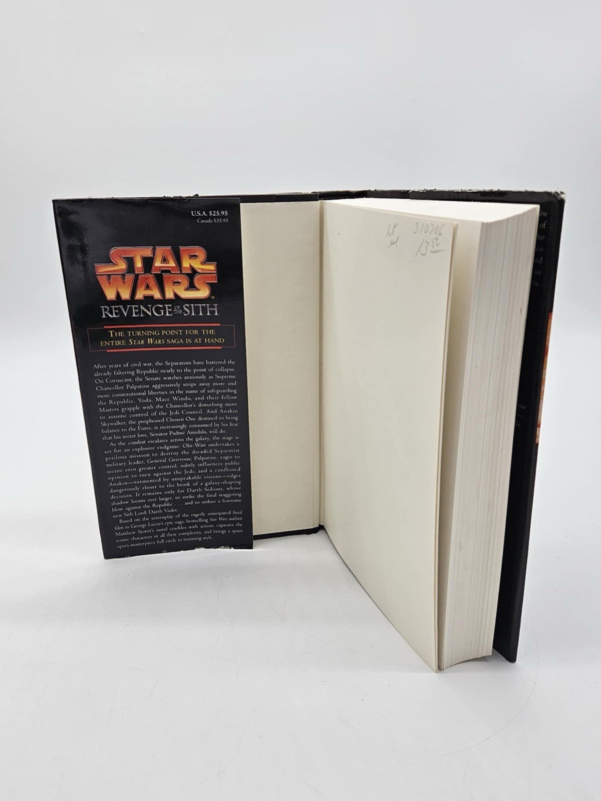 Star Wars Revenge of the Sith Mathew Stover First Edition Hardcover 2005 Del Rey
