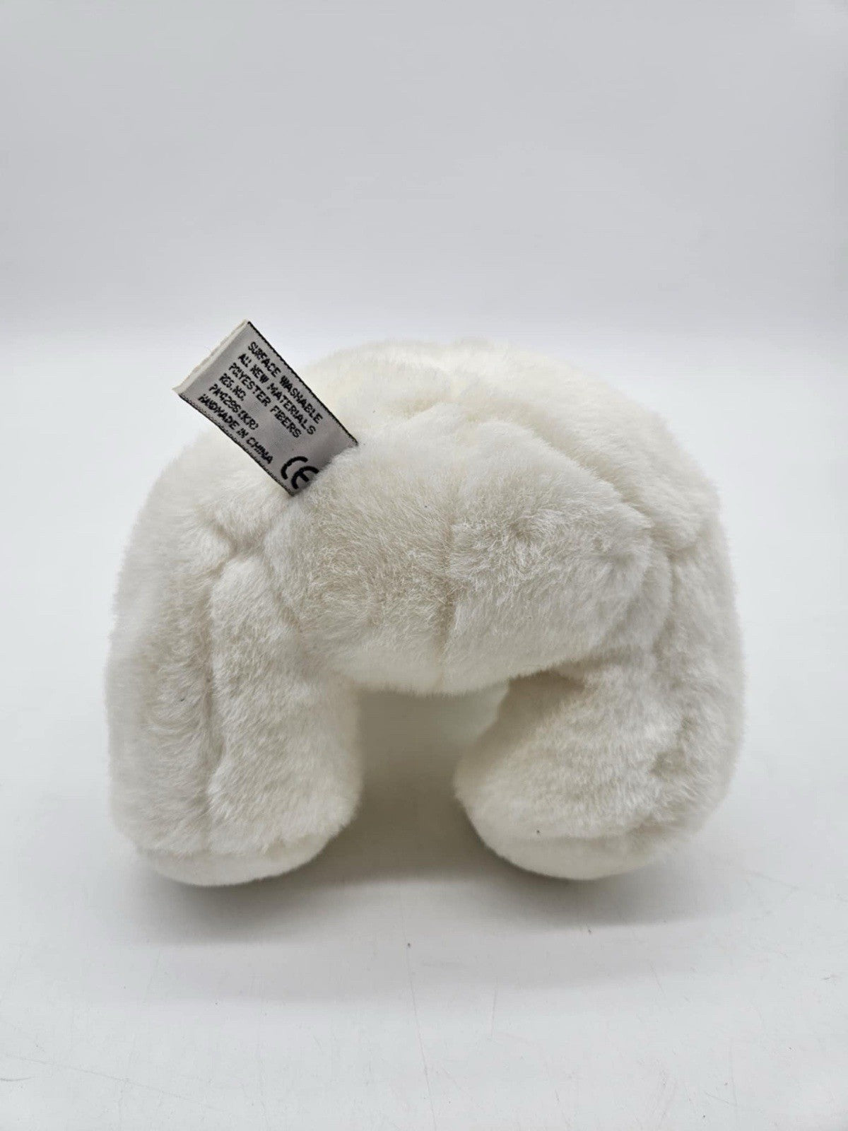 Vintage Aurora Beary Friends BUZZ 10" White Teddy Bear Plush Stuffed Animal Toy