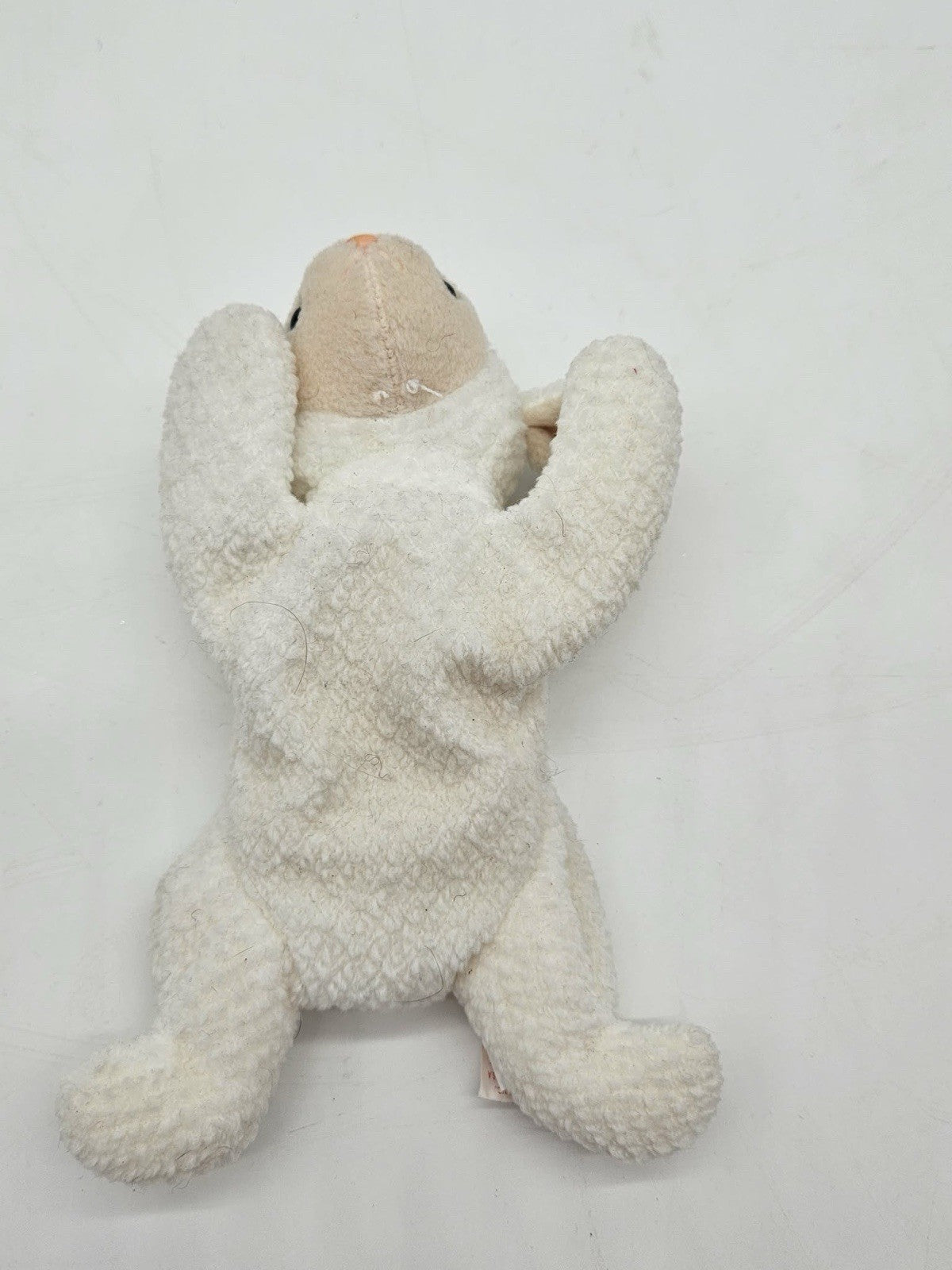 Ty Basket Beanie - Ewey (5") Retired Lamb - Vintage (1999) NEW With Tags