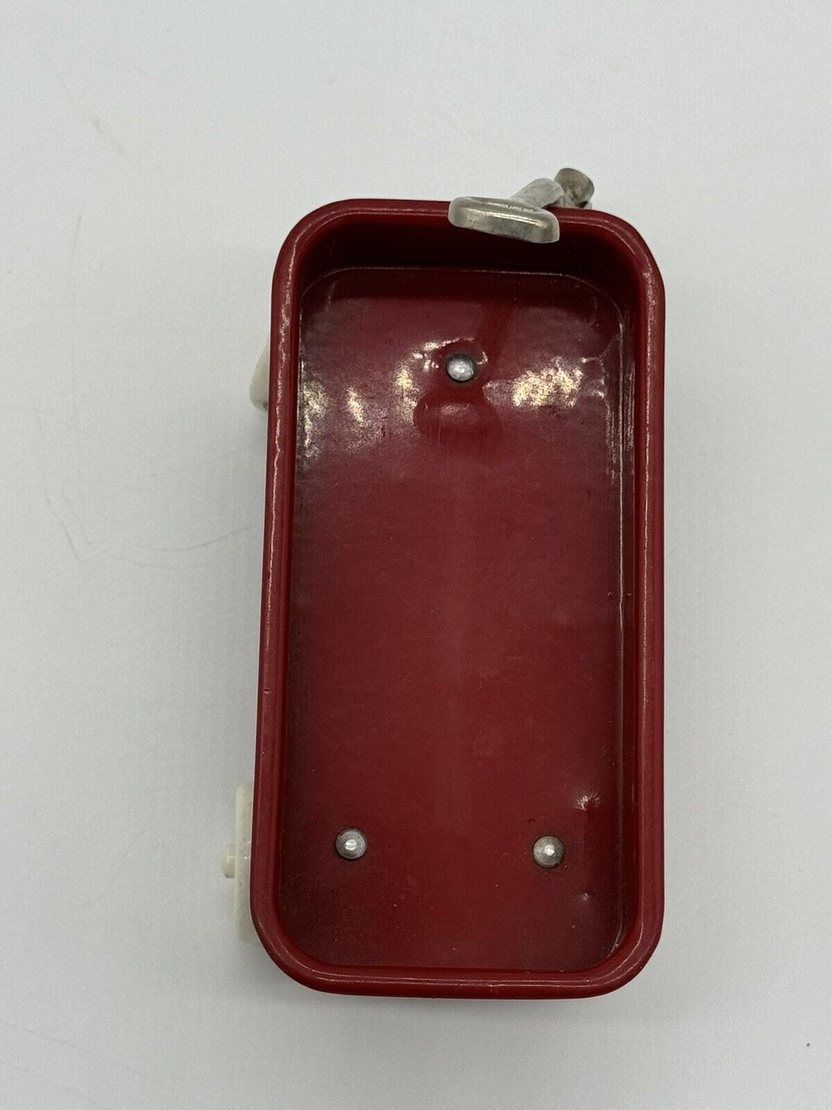 Radio Flyer mini red wagon 4" metal VTY 006