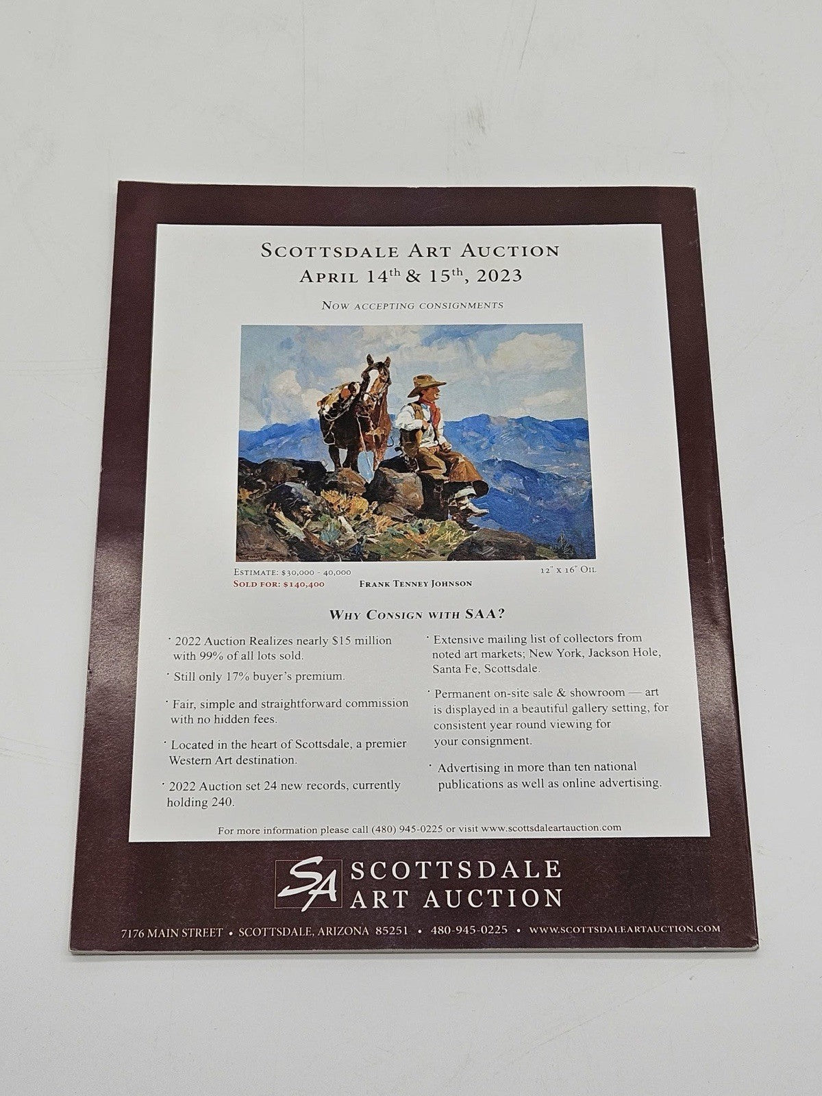 Art of the West Magazine September/October 2022 Issue