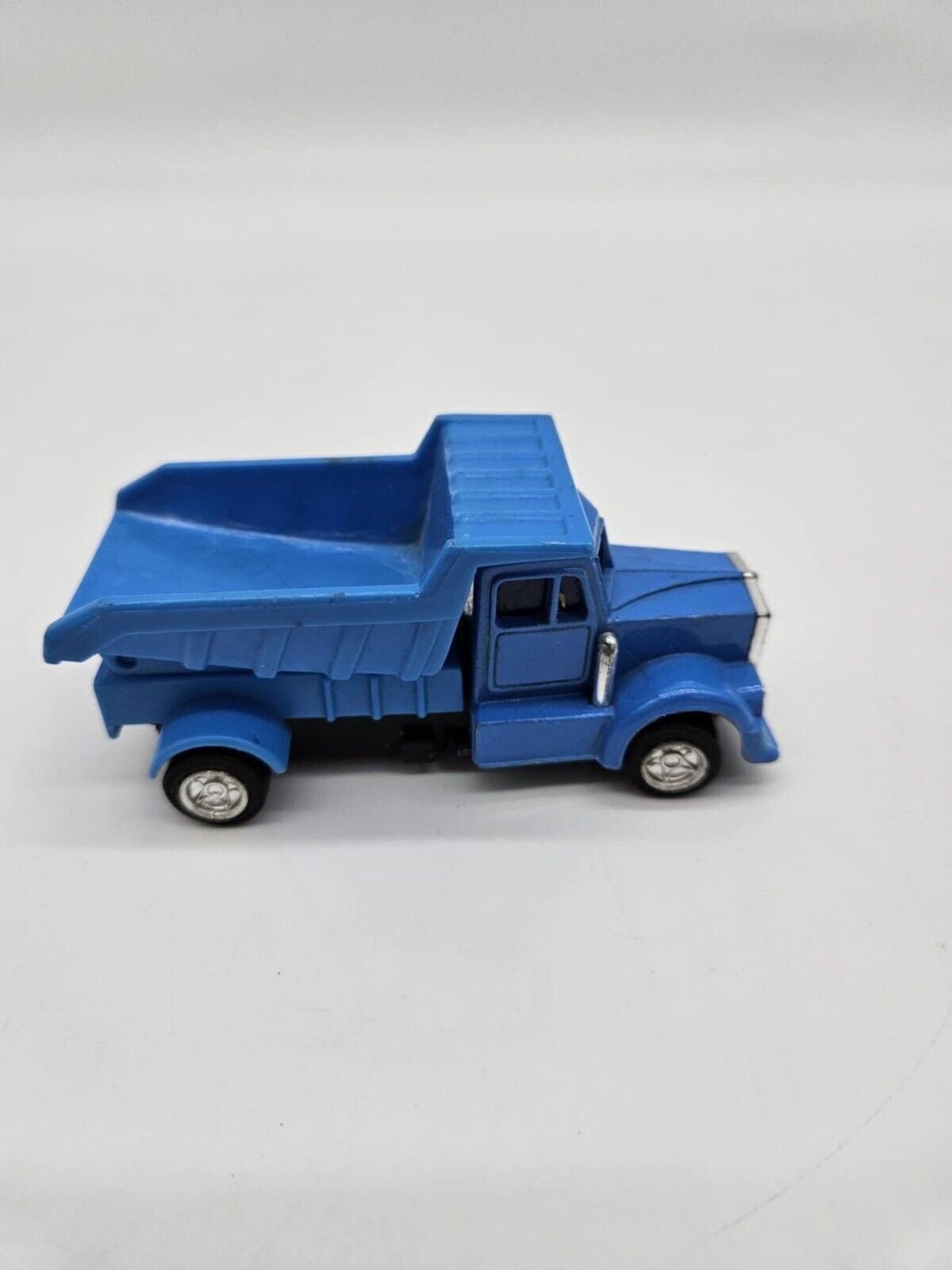 Blue Diecast Toy Dump Truck - Unknown Brand