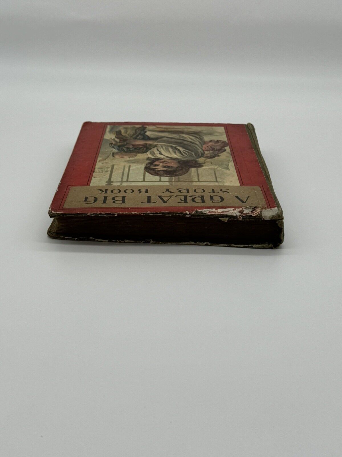 ANTIQUE BOOK "A GREAT BIG STORY BOOK" 2725 MCLOUGHLIN BROS. NEW YORK