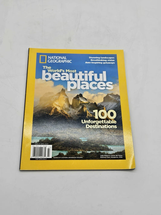 National Geographic Magazine the World's Most Beautiful Places 100 Destinations