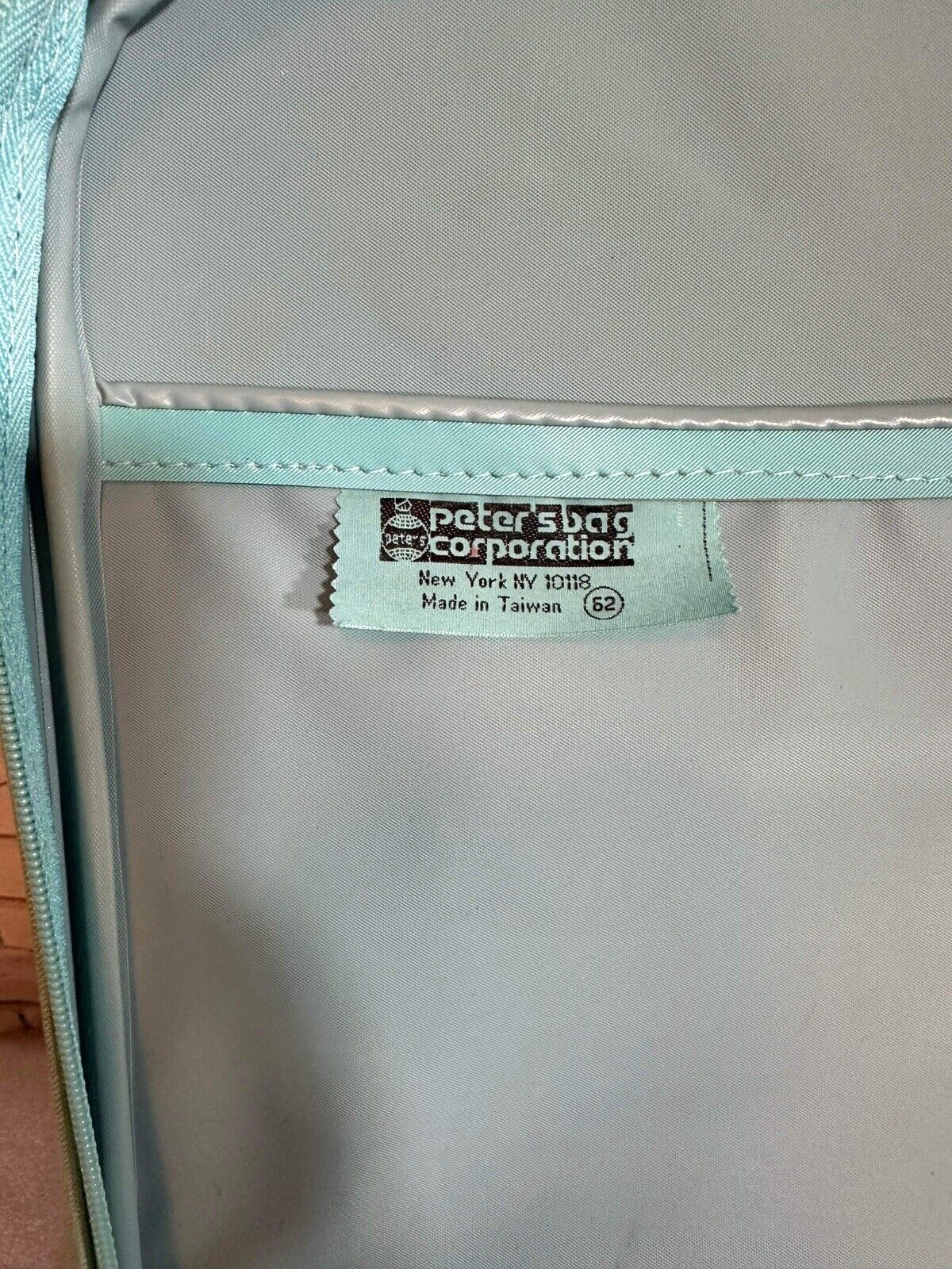 Vintage Care Bears 1986 Suitcase Luggage Blue Setting Sail For Grandma’s 16 X 10