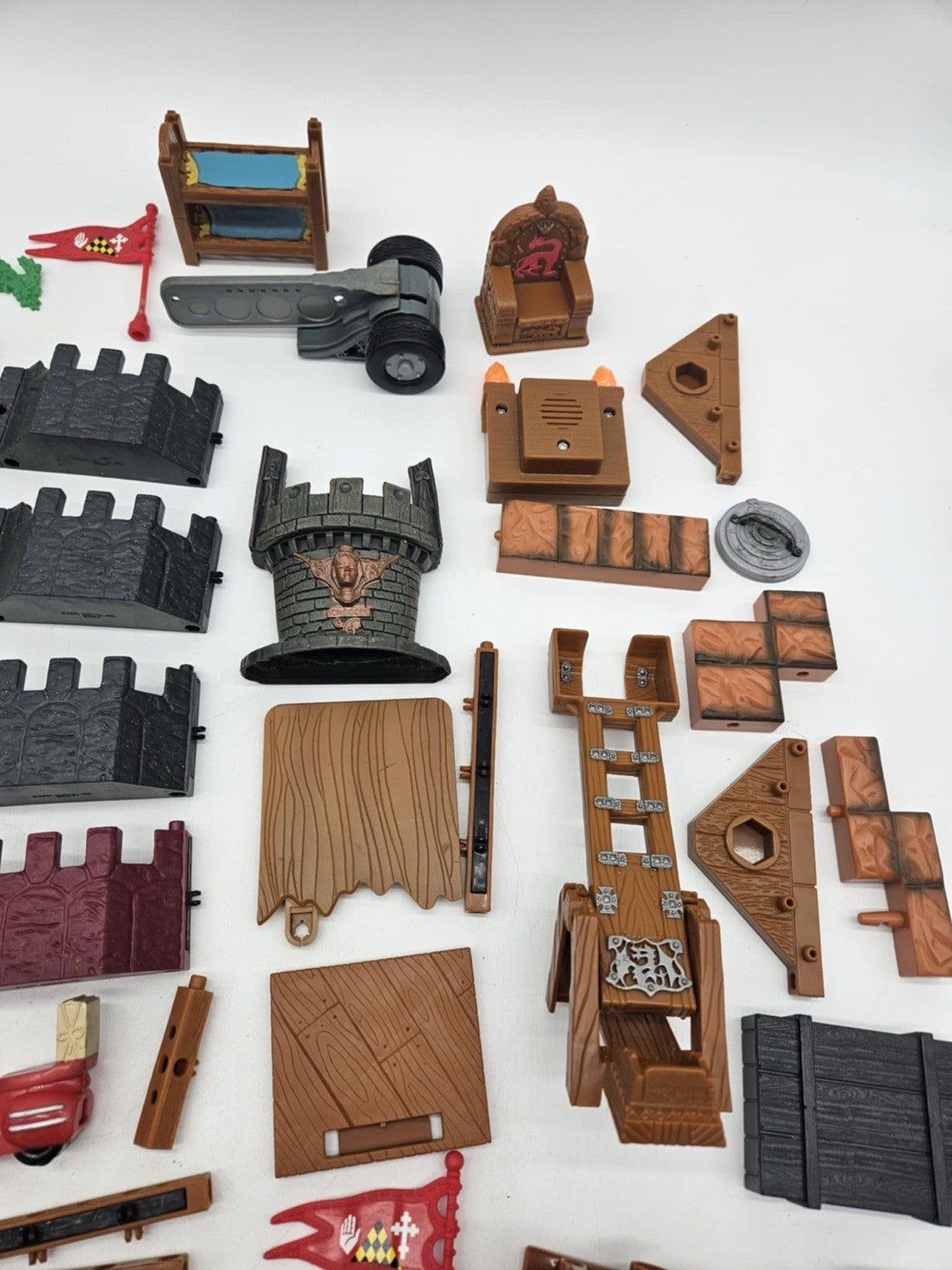 Large FISHER PRICE MATTEL IMAGINEXT Medieval Castle Lot