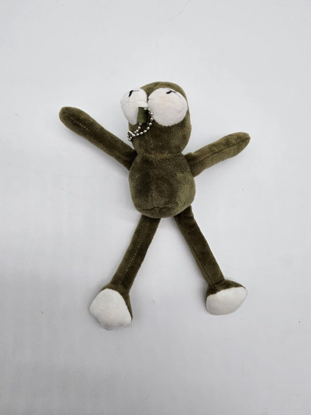 Geocaching Mascot Stuffed Animal Frog Plush Frog Gift Signal Key Chain