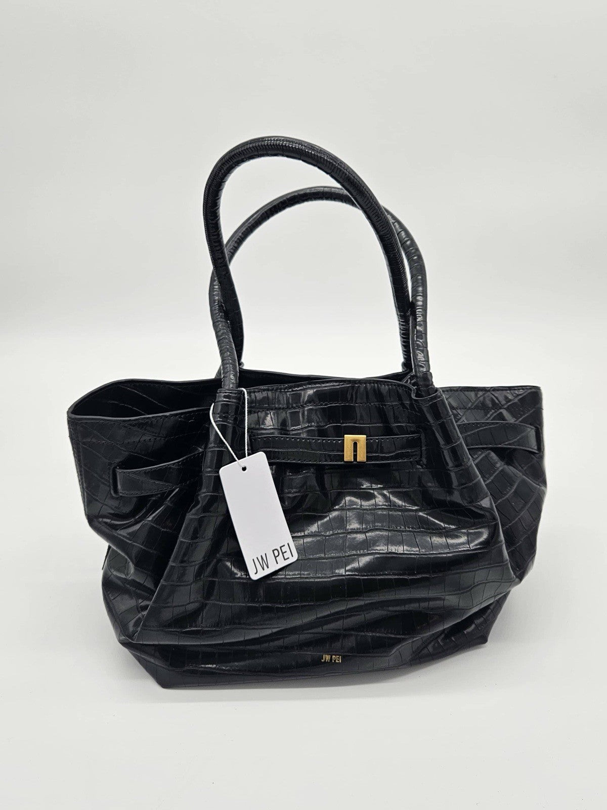 JW PEI Hana croc-effect medium tote bag