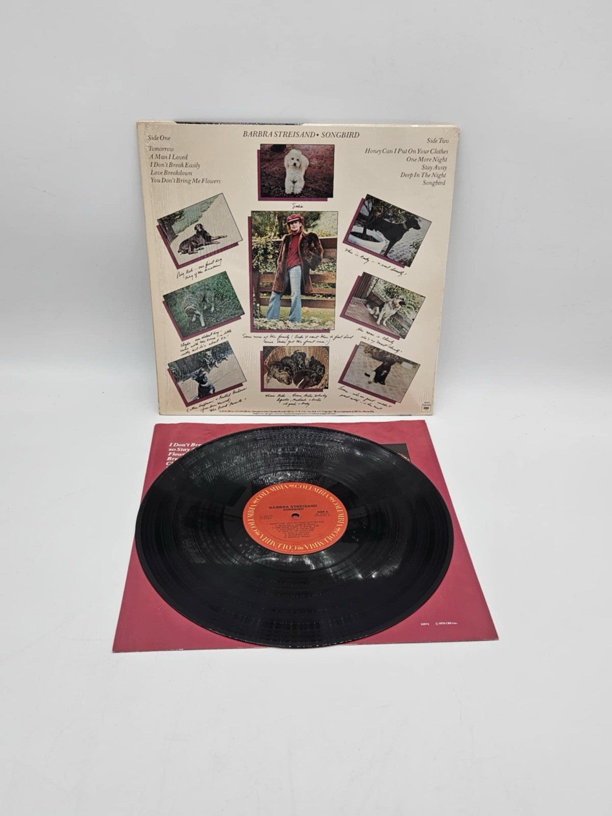 BARBRA STREISAND Songbird 1978 LP  VINYL Record