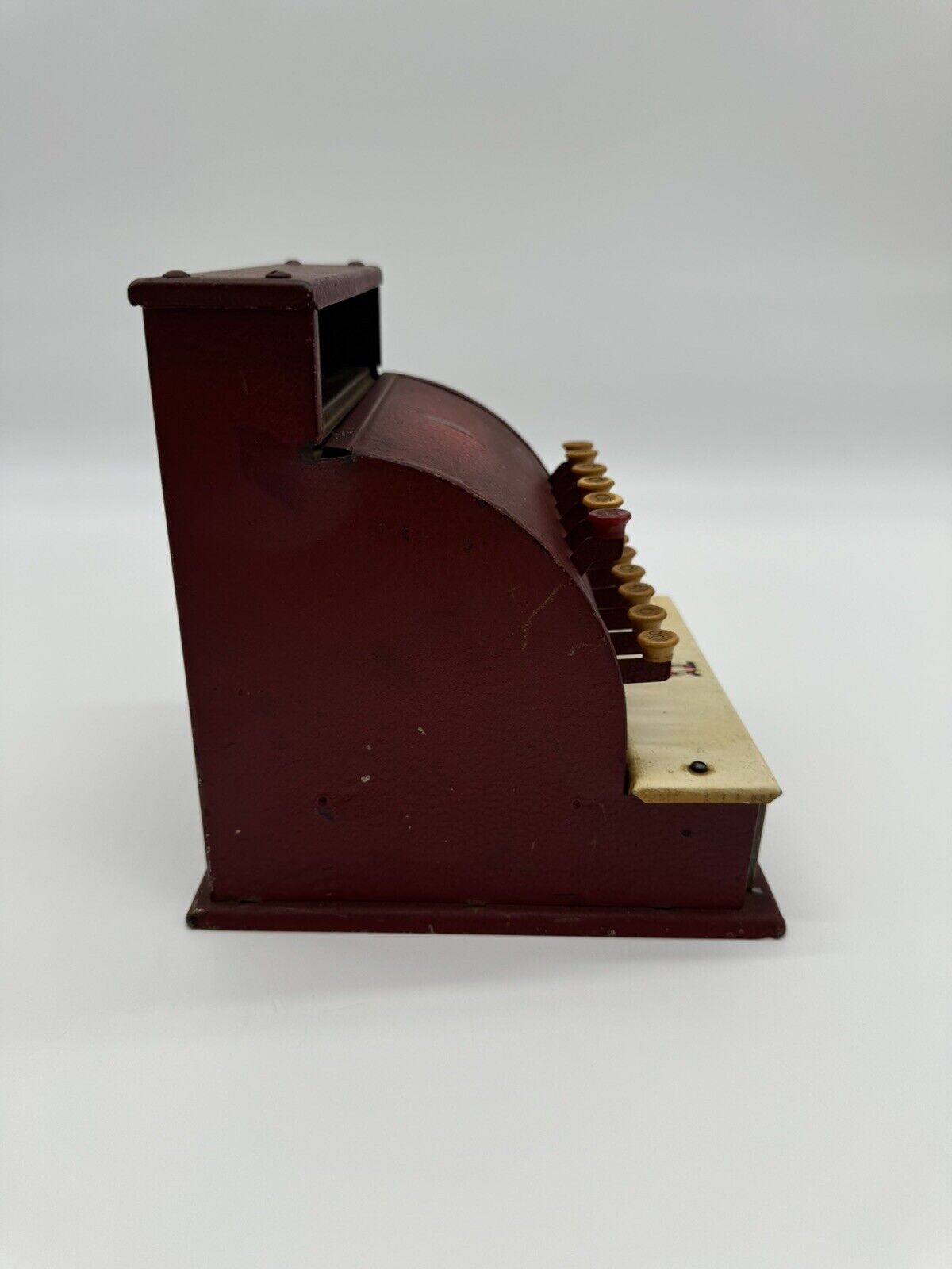 Vintage Metal Cash Register Tom Thumb Cinderalla Mfg Co 190638 ~ Working ~ FNF