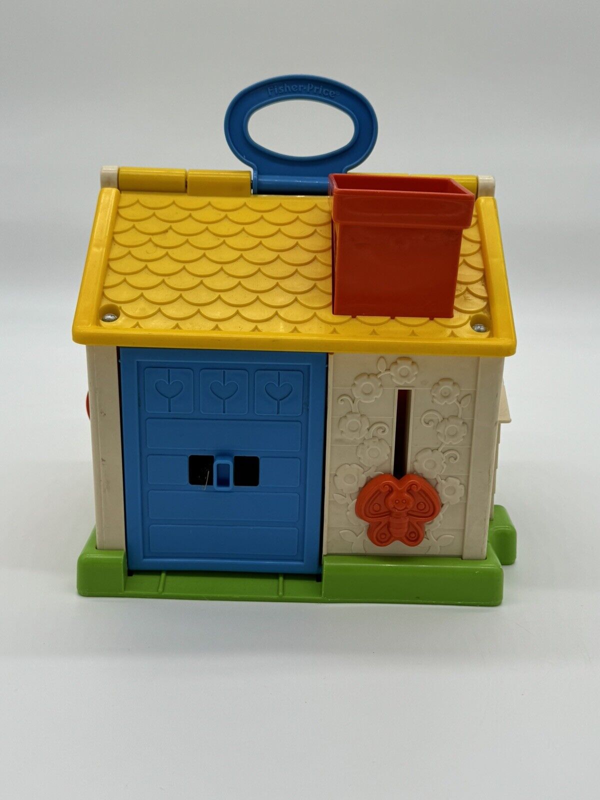 Vintage Fisher-Price Little People Discovery Cottage House 1984 Retro Kids Toy