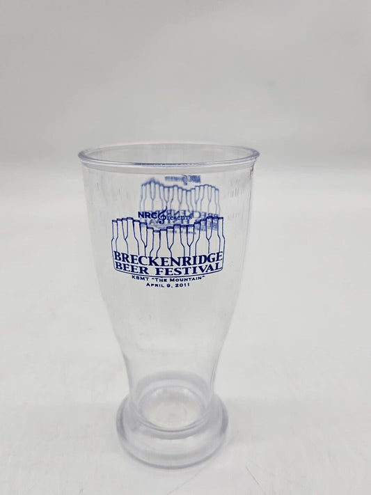 BRECKENRIDGE BEER FESTIVAL KSMT "THE MOUNTAIN" APRIL 8, 2011 PINT BEER GLASS