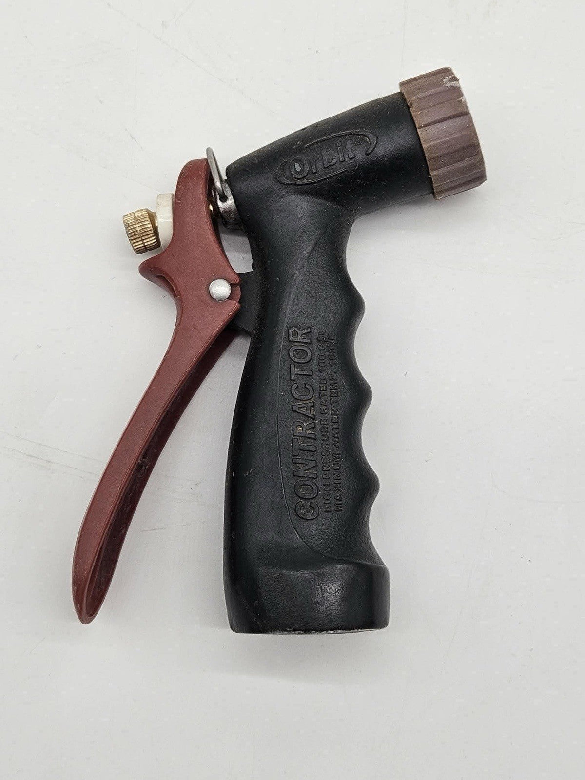 Industrial Nozzle - Heavy-Duty Hot or Cold Water Hose Nozzle