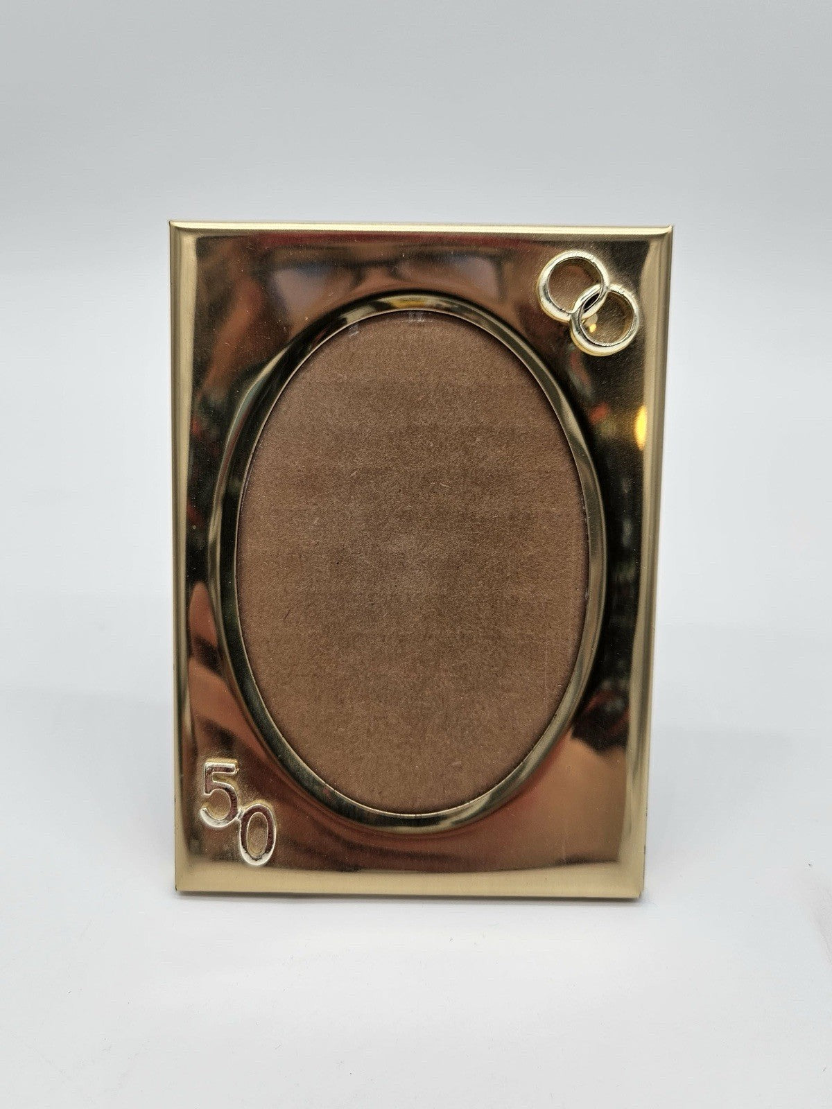 Vintage 50 Year Anniversary picture frame music box