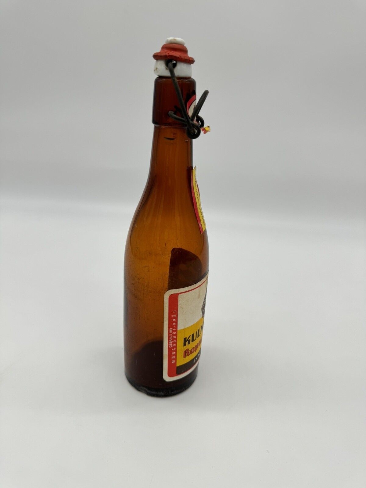 Vintage Kulmbacher Schweizerhof Brau Beer Bottle w/ Stopper