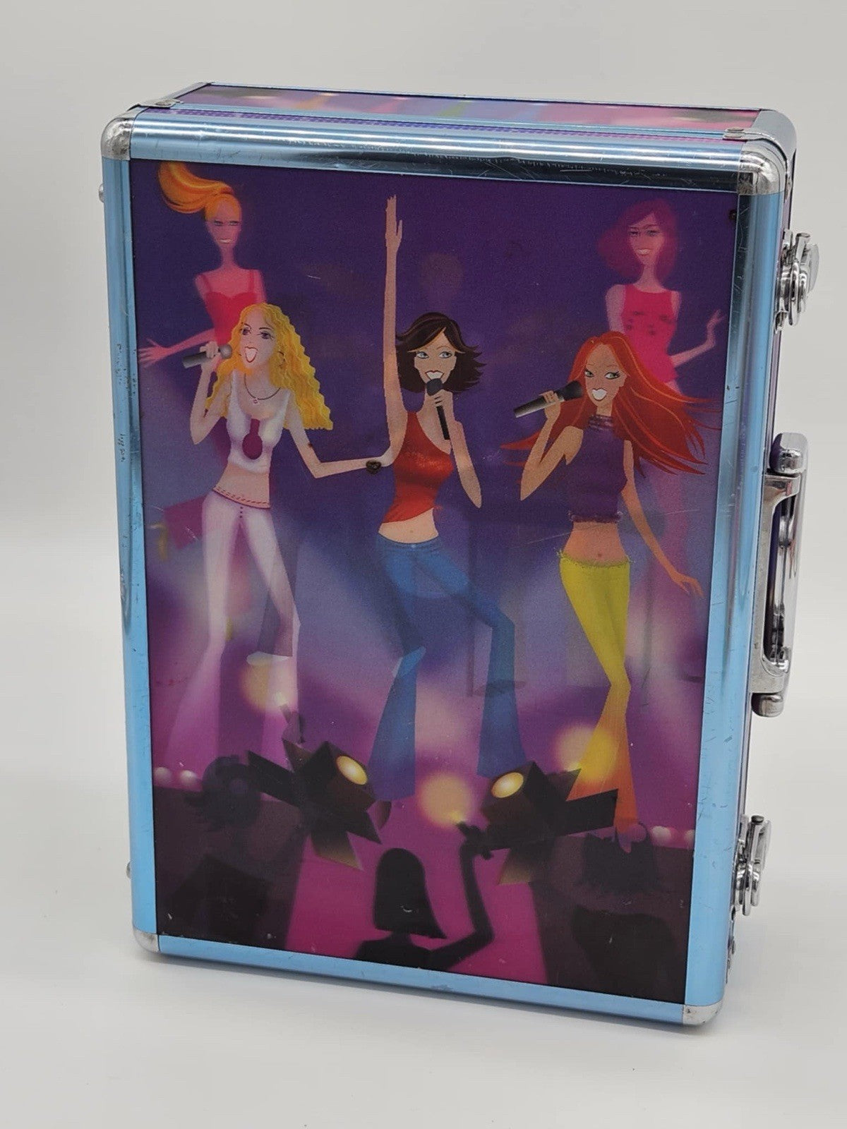 Vintage My Scene Barbie Hardcover Hologram Suitcase