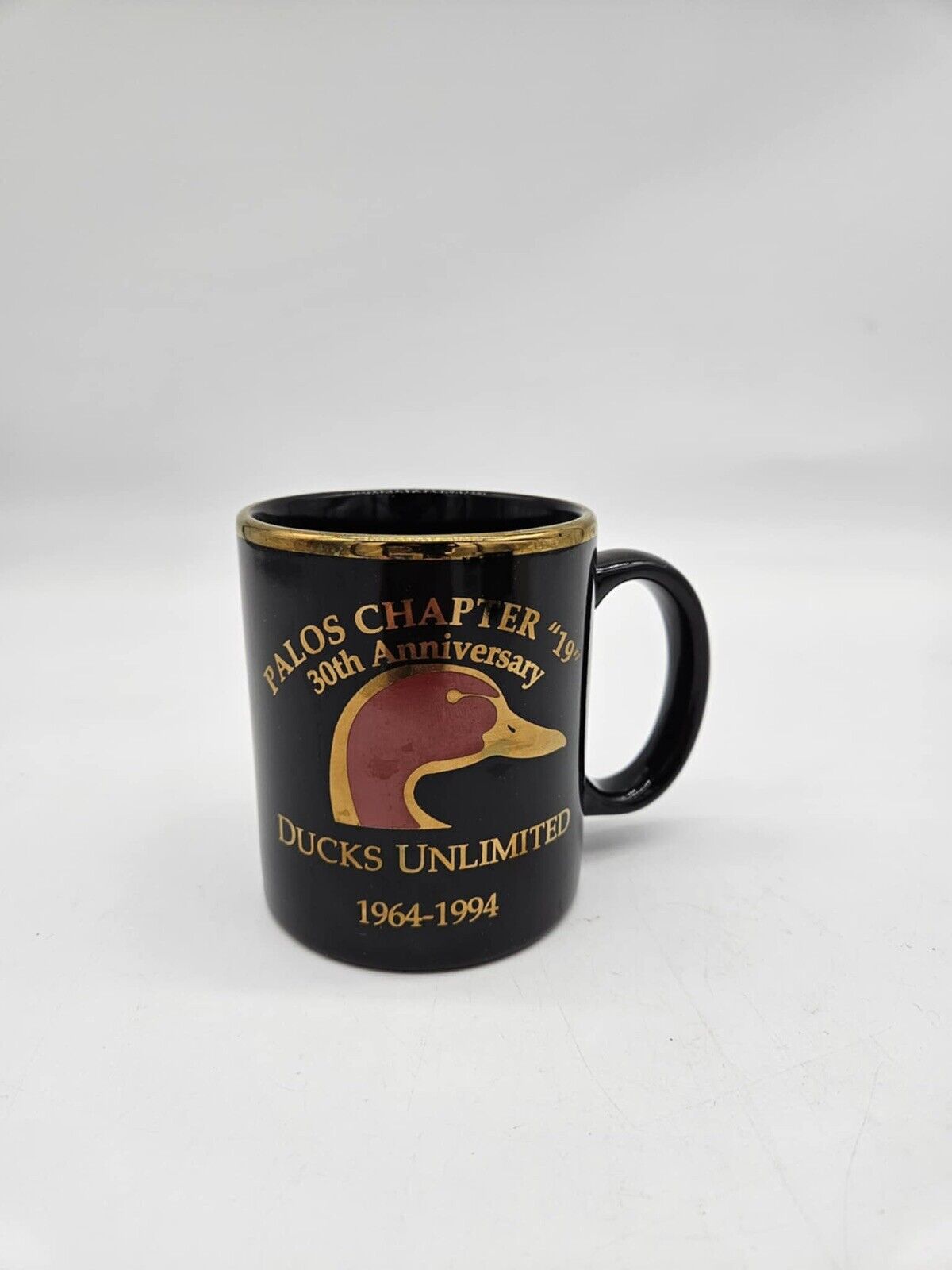 CHAPTER "19" 30th Anniversary  DUCKS UNLIMITED  1964-1994 COFFEE CUP